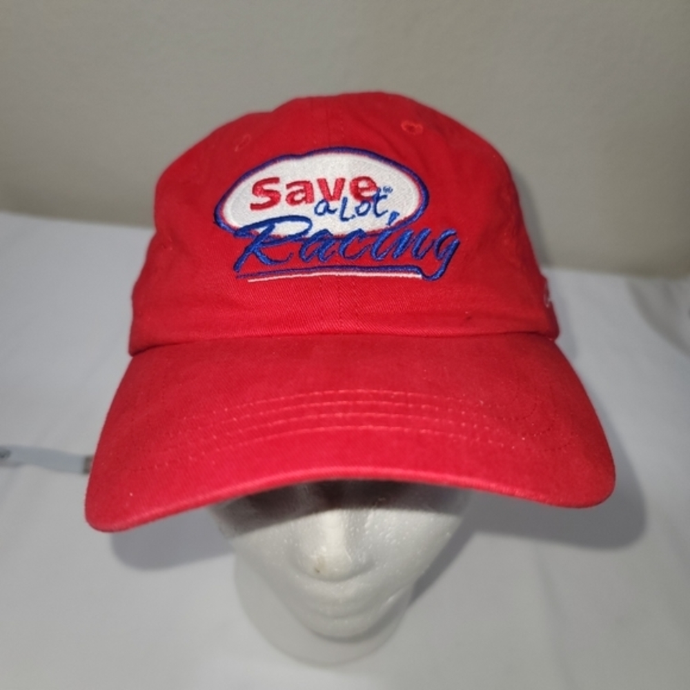 Save A lot Racing Baseball Hat Cap with Adjustable Strap Carl Edward's Rousch 60
